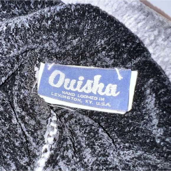 Ouisha,S, 100% viscose Chenille scenery moonlight winter‘s horse, beaded tassel. - Picture 6 of 9